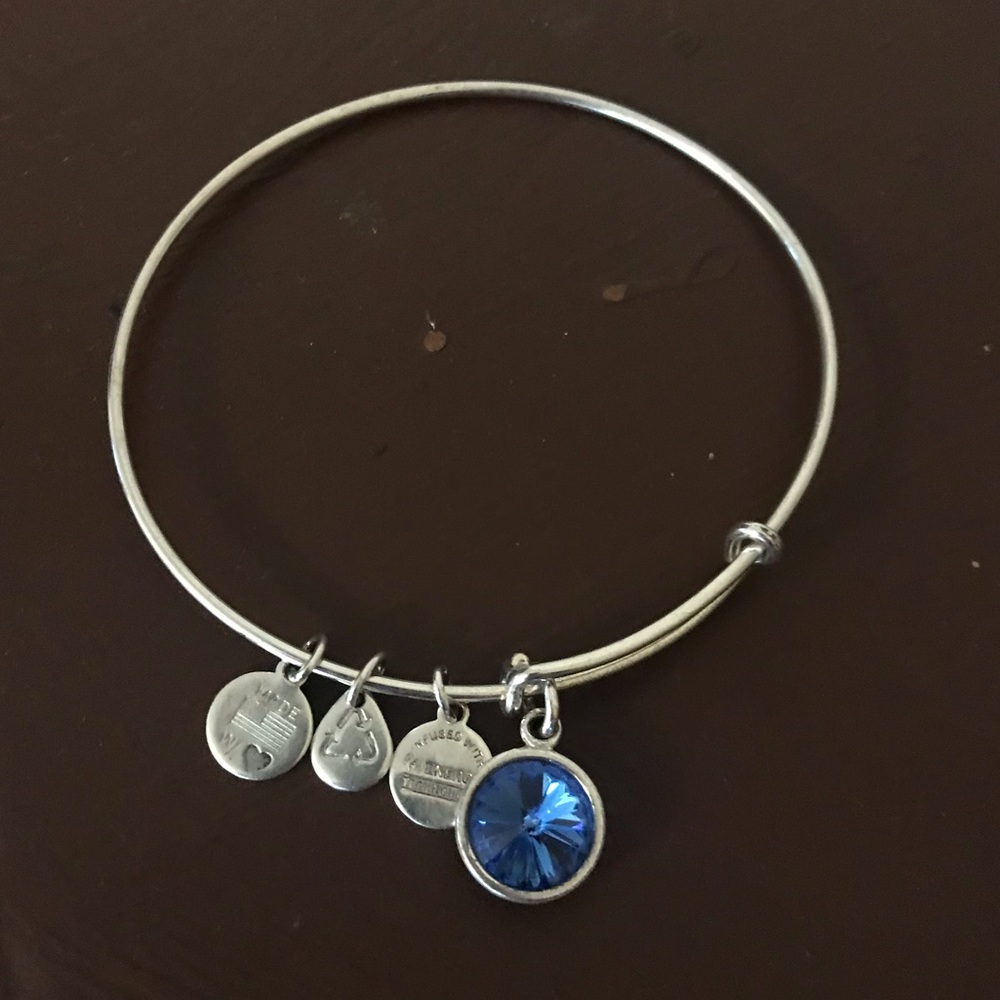 Sapphire Alex and Ani Bracelet
